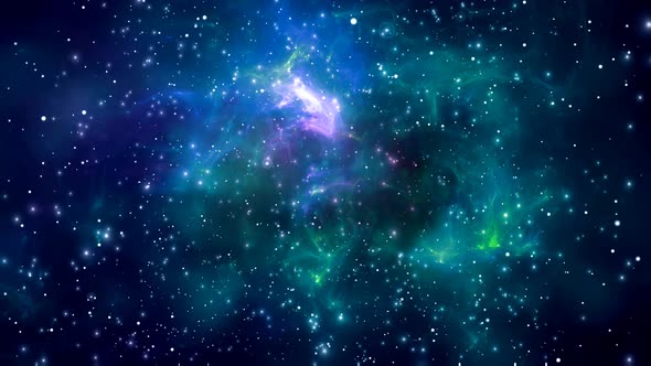 Space Galaxy Universe Motion Loop Background