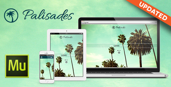 Palisades Muse Template - ThemeForest 7268415