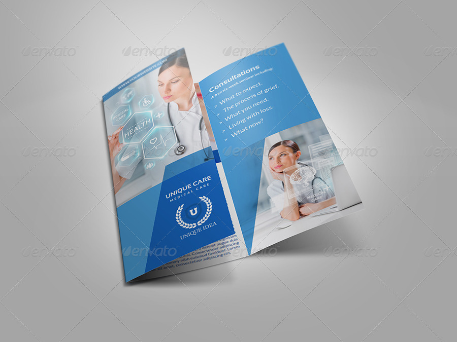 Hospital TriFold Brochure Template Vol.2, Print Templates GraphicRiver