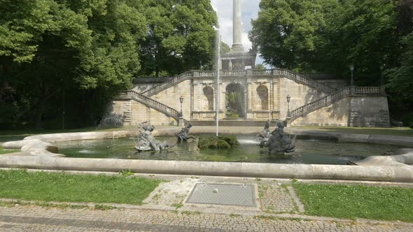 Fountain in Maximiliansanlagen
