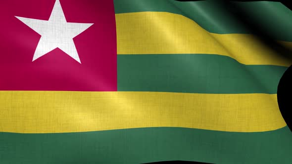 Togo Flag alt