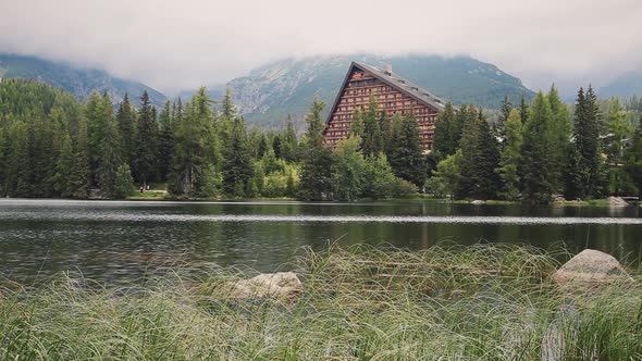 Calm Mountain Lake Touristic Hotel on Lakeside alt