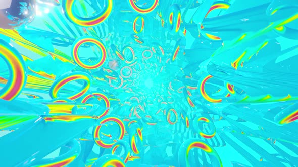 Abstract Art Holographic Geometric In Wave 01 HD alt