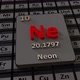 Neon Periodic Table - VideoHive Item for Sale