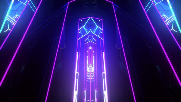 4k Neon Tunnel alt