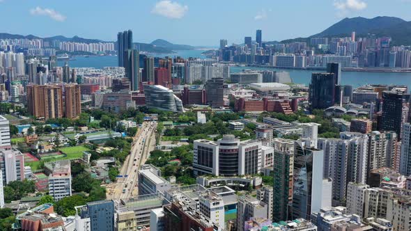 Hong Kong city from top alt