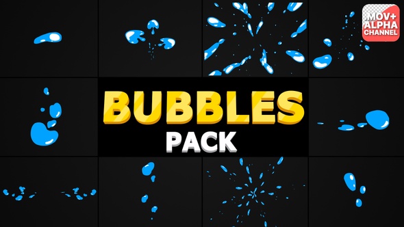 Bubbles pack | Motion Graphics