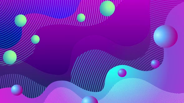 Abstract Flow Shapes Background 2