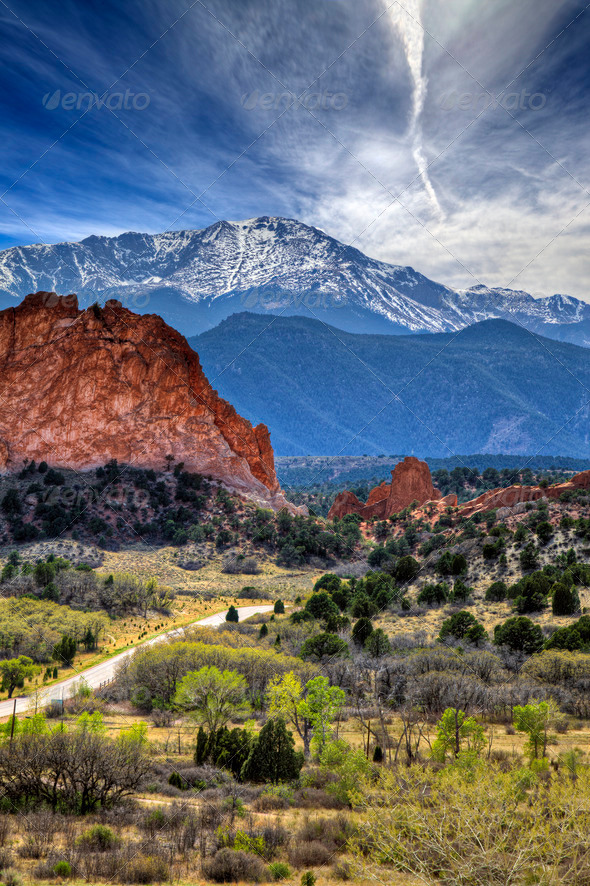 Garden of the Gods - Stock Photo - Images