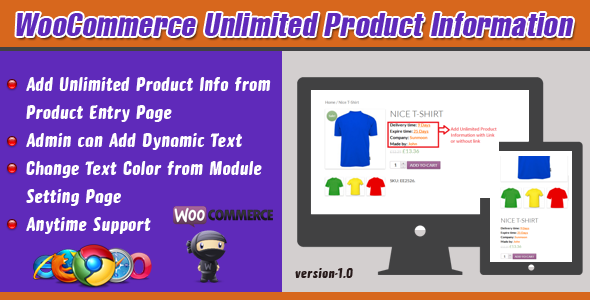 WooCommerce Unlimited Product - CodeCanyon 7533499
