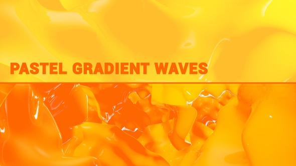 Pastel Gradient Waves