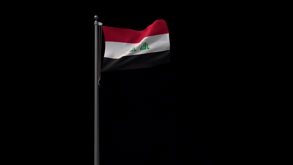 Iraq Flag With Alpha 2K alt