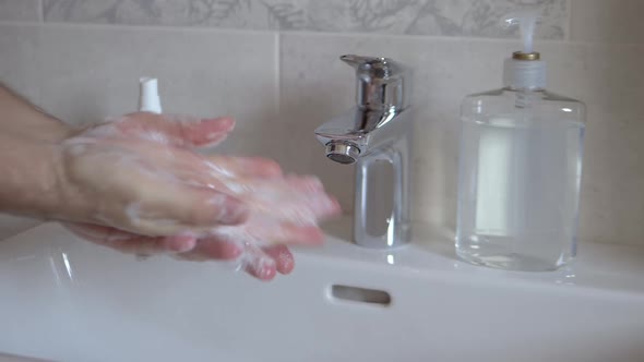 Full Cycle of Correct Thorough Hand Washing