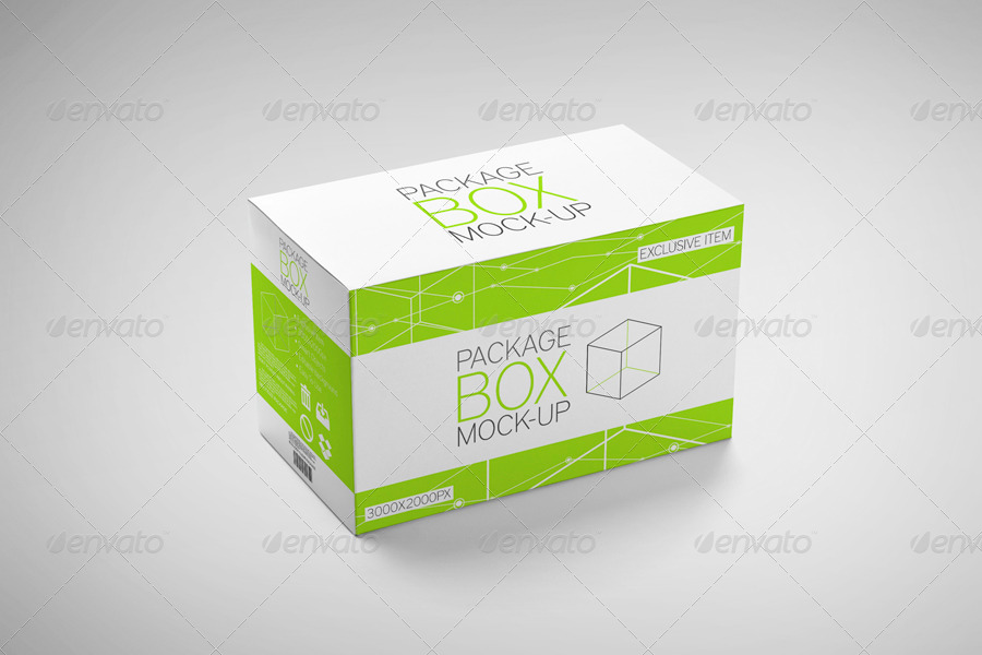 Package Box Mock-Up, Graphics | GraphicRiver