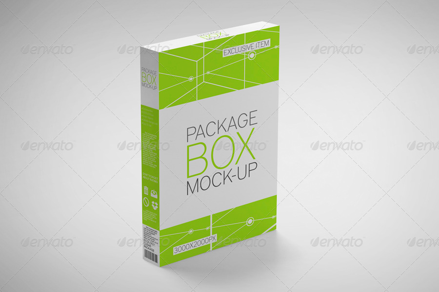 Package Box Mock-Up, Graphics | GraphicRiver