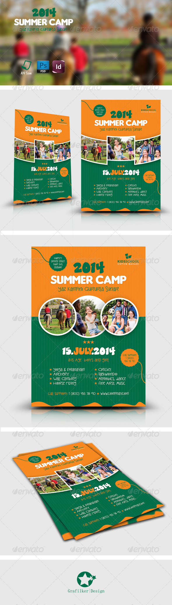 Summer Camp Flyer Templates Within Sports Camp Flyer Template