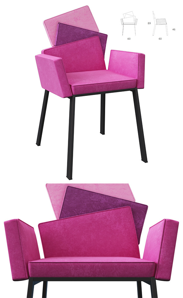 Chair Karina. Design - 3Docean 7547905