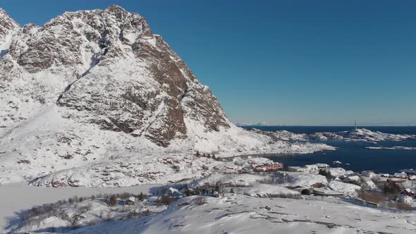 "A" is the last village of the Lofoten island, you can admire the arctic ocean during a sunny day