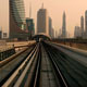Train Tracks and Station going into Dubai - VideoHive Item for Sale