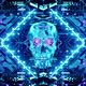Neon Crystal Skulls Vj Loop - VideoHive Item for Sale