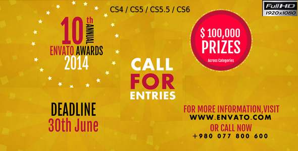 Competition-Call For Entries - VideoHive 7533099