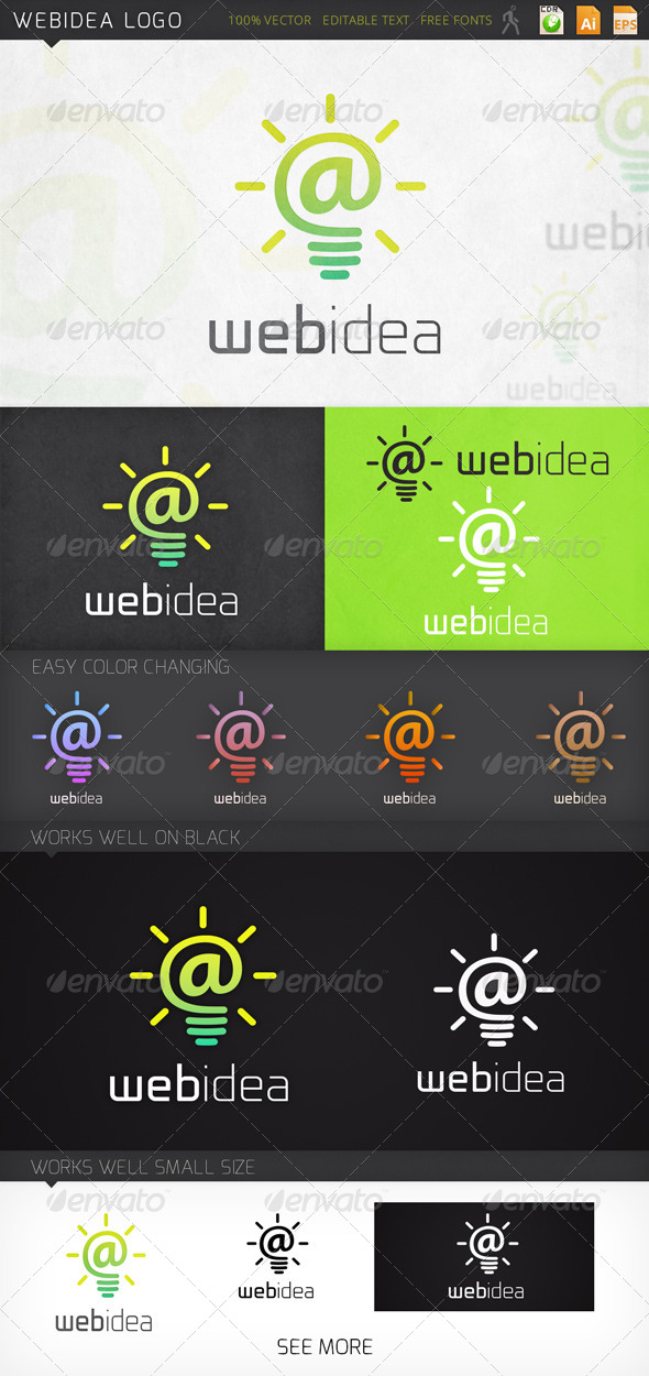 Webidea Logo Template - Symbols Logo Templates