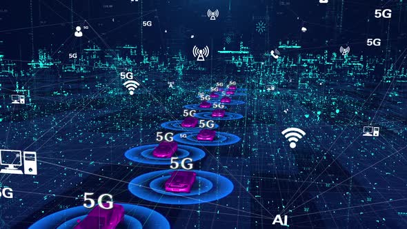 5g Intelligent Traffic Unmanned Intelligent Vehicle Radar Sensing