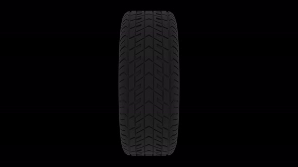 Tire front view - Version1