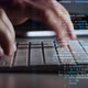 Hands Coding On A Keyboard 4k - VideoHive Item for Sale
