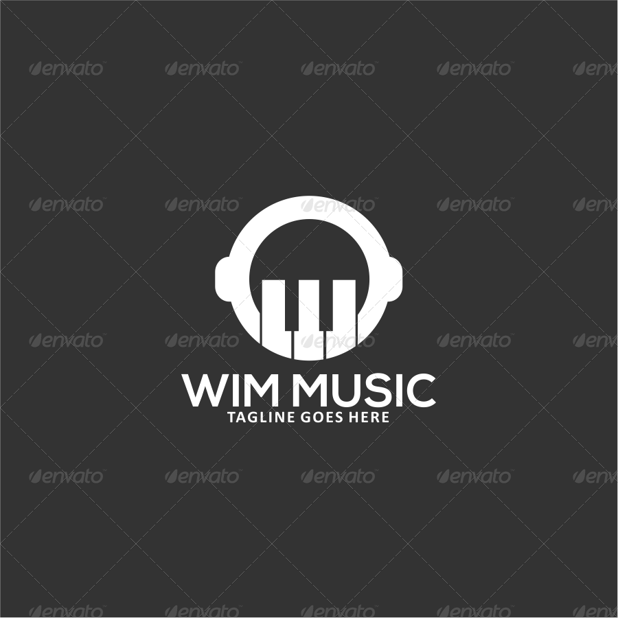 Music Studio Logo Template by riffs_design | GraphicRiver