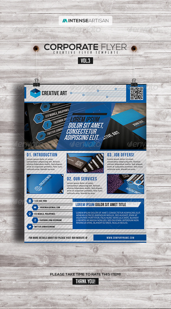 Corporate | Creative Poster | Flyer V.2 - Corporate Flyers