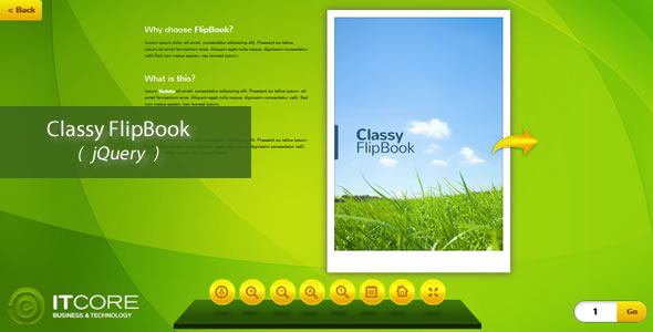 Classy FlipBook Responsive - CodeCanyon 7580637