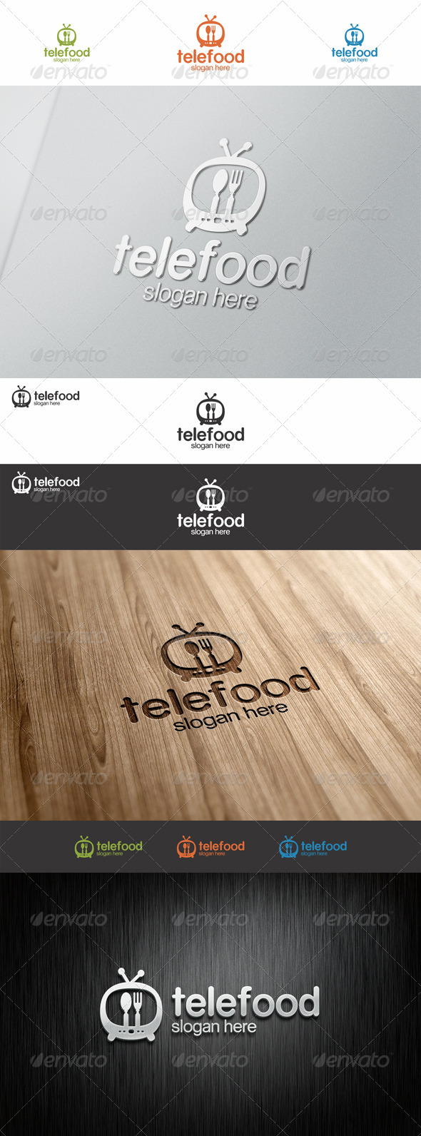 Tele Food Tv Show Logo