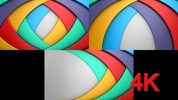 Animated Geometric Shapes Background alt