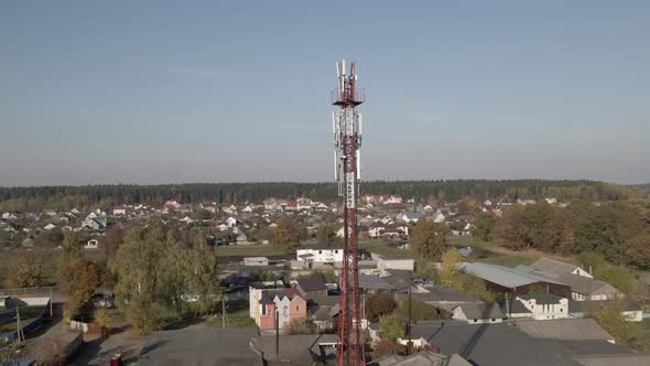 A Bird'seye View of the Cell Tower alt