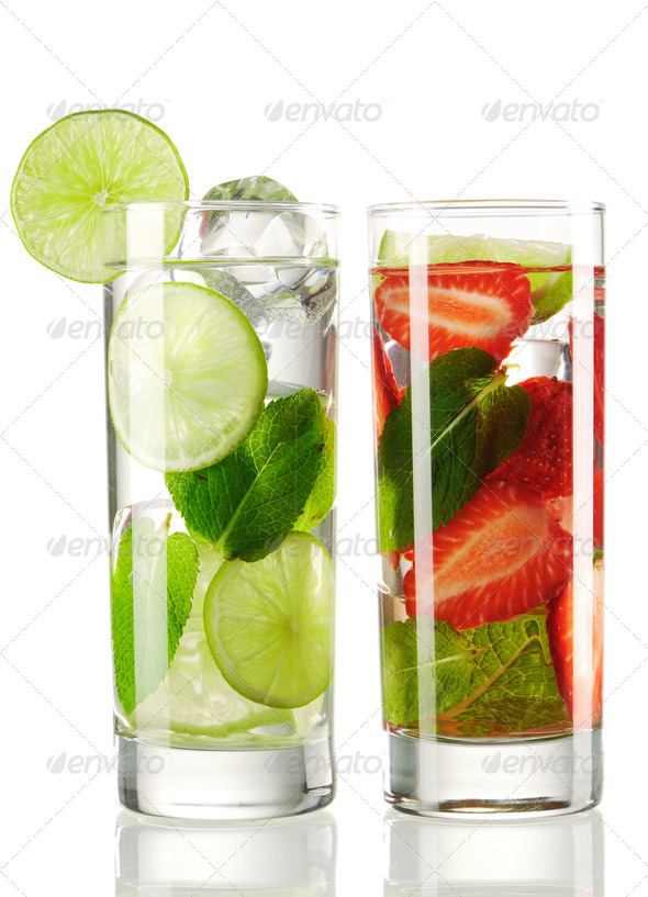 Mojito cocktails - Stock Photo - Images