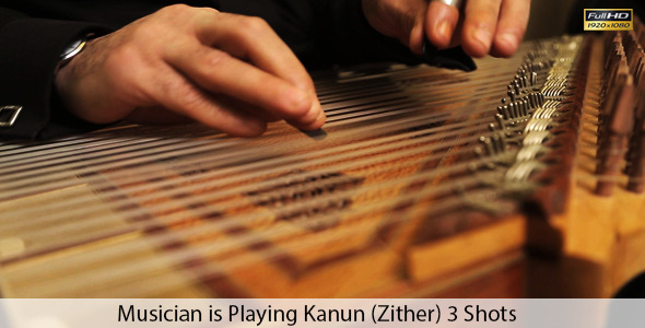 Playing Kanun (Zither) alt