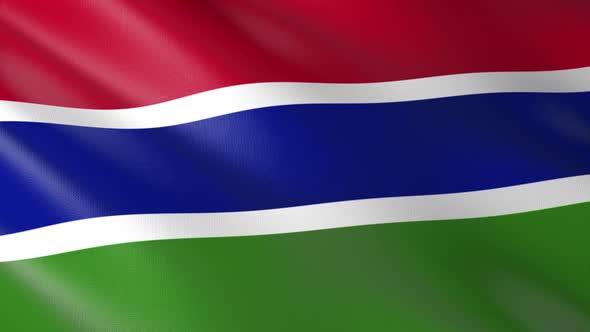 Flag of The Gambia alt