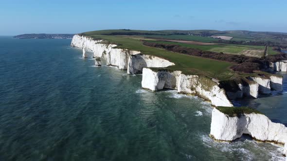 Old Harry Rocks low level reveal alt