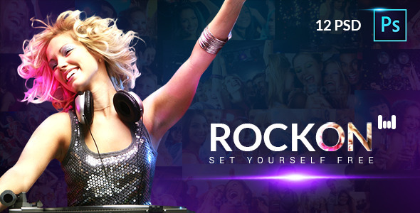 RockOn PSD Template - ThemeForest 7584234