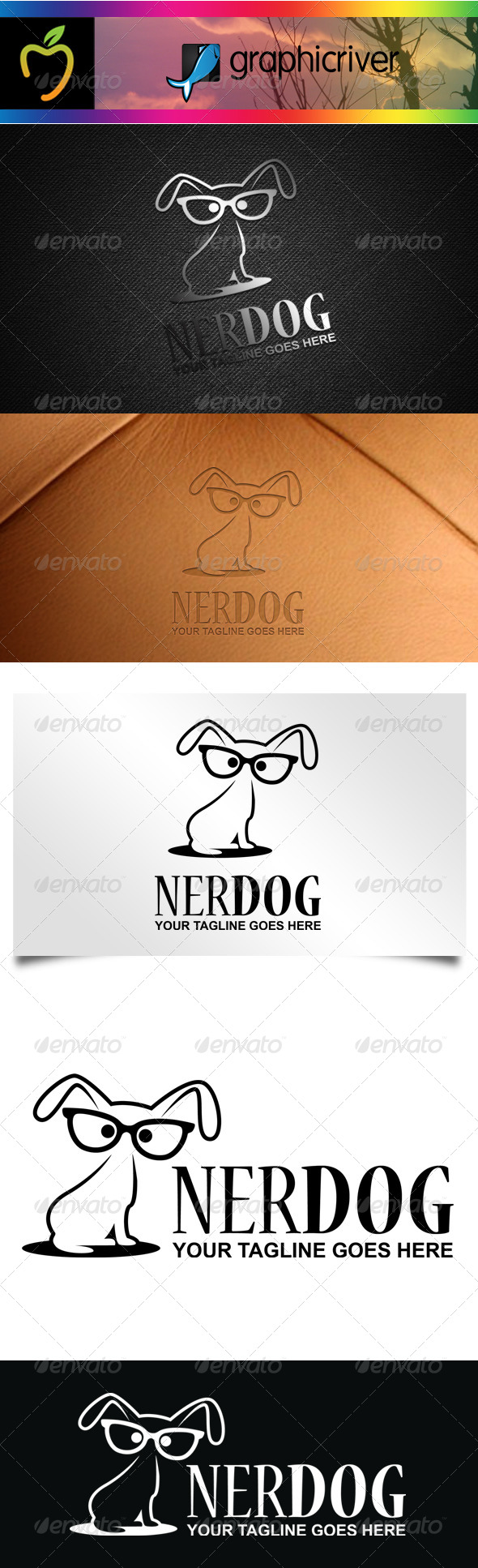 Nerd Dog Logo