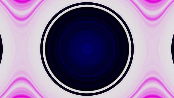 Animated pulsation neon purple circle background VJ HD background.