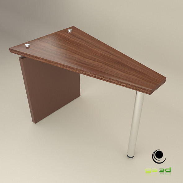 Office Wedge Table - 3Docean 7602148