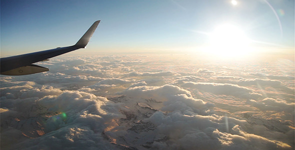 Flight Above Clouds 2