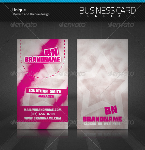 Unique Business Card - Creative Business Cards