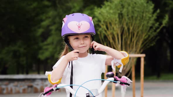 little girl bike helmet