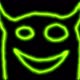 Neon Green Demon Happy - VideoHive Item for Sale