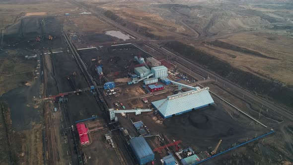 Processing Plant at Coal Deposit