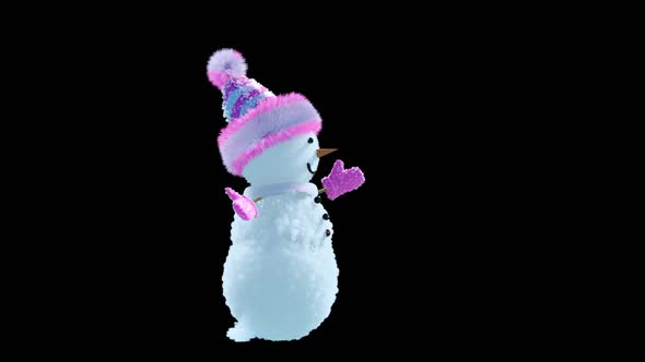 Snowman Dancing HD alt