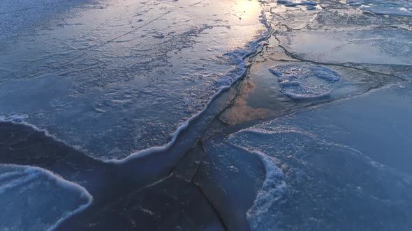 Ice Sheet Puzzle Frozen Winter Sea